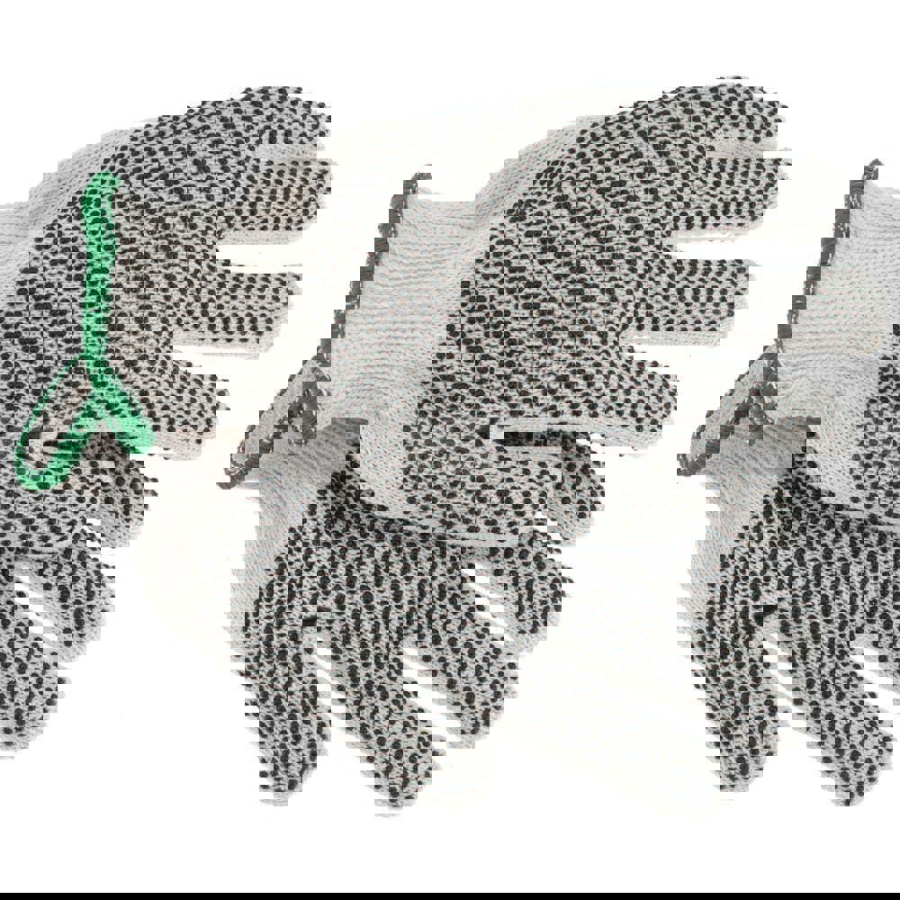 General Purpose Work Gloves: X-Large, Polyvinylchloride Coated, Cotton Blend